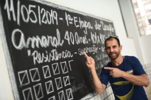Amaral promove o “Desafio 101 tiros de 100 metros” para alunos e ex-alunos